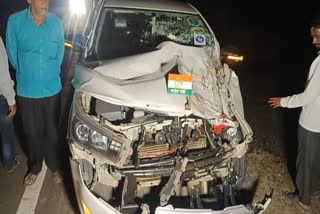 MLA Balwant Wankhede Car Accident