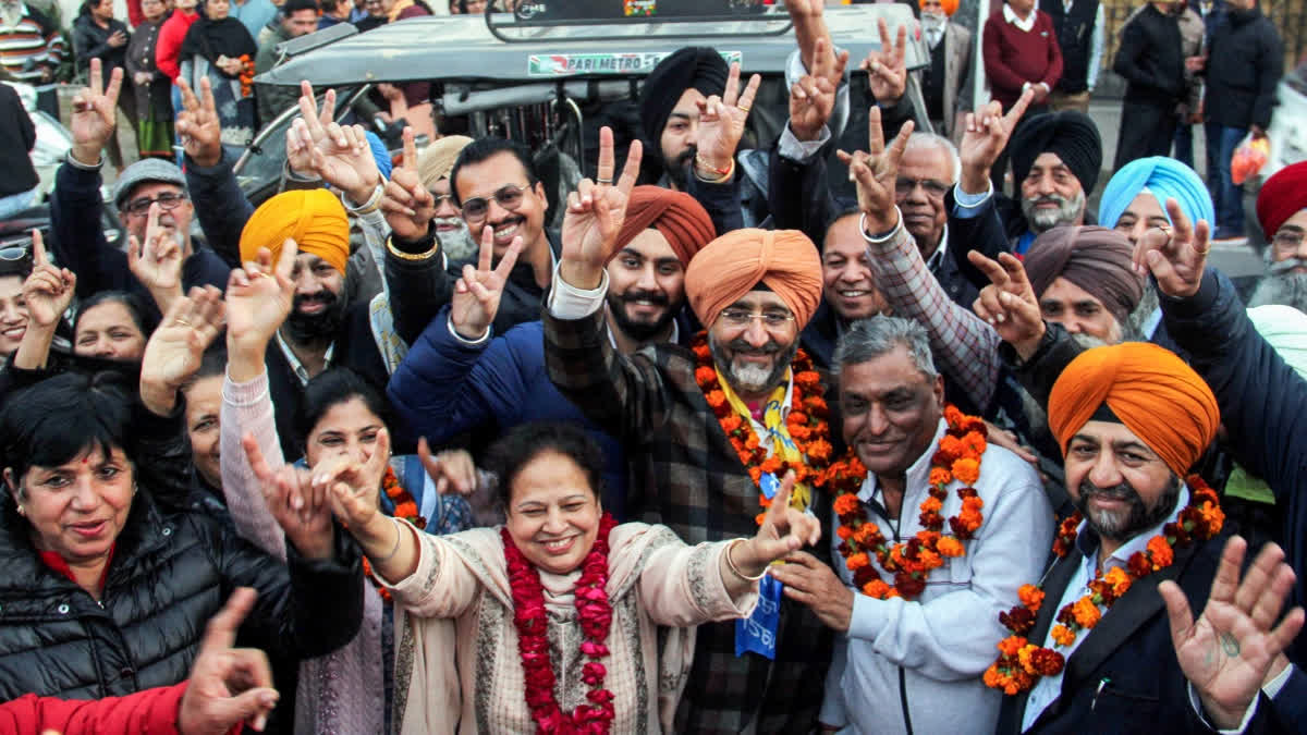 Punjab Civic polls: AAP Wins in Patiala, leads in Jalandhar, Ludhiana; Cong ahead in Amritsar, Phagwara