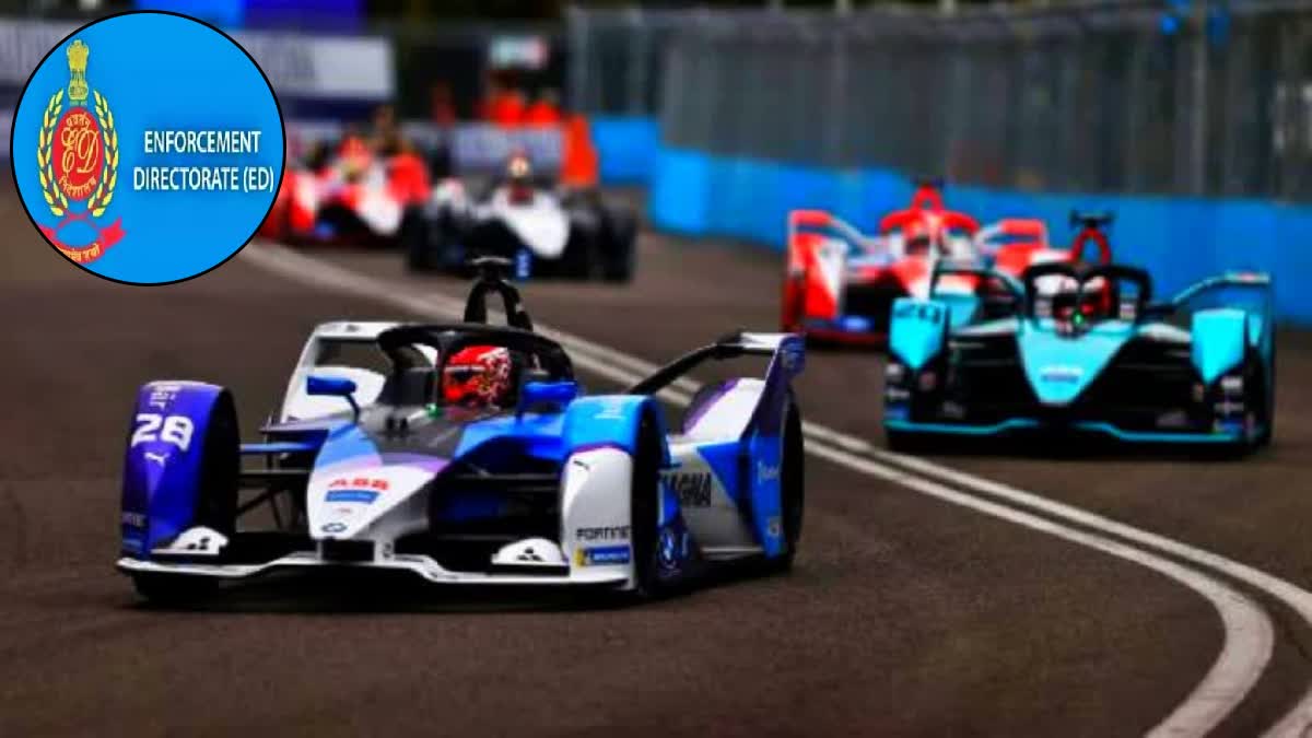 Ed Case On  Formula E Car Race