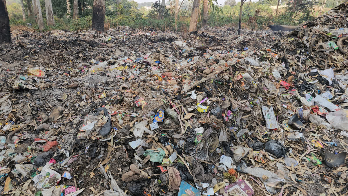 DUMPING GABRAGE IN HAZARIBAG