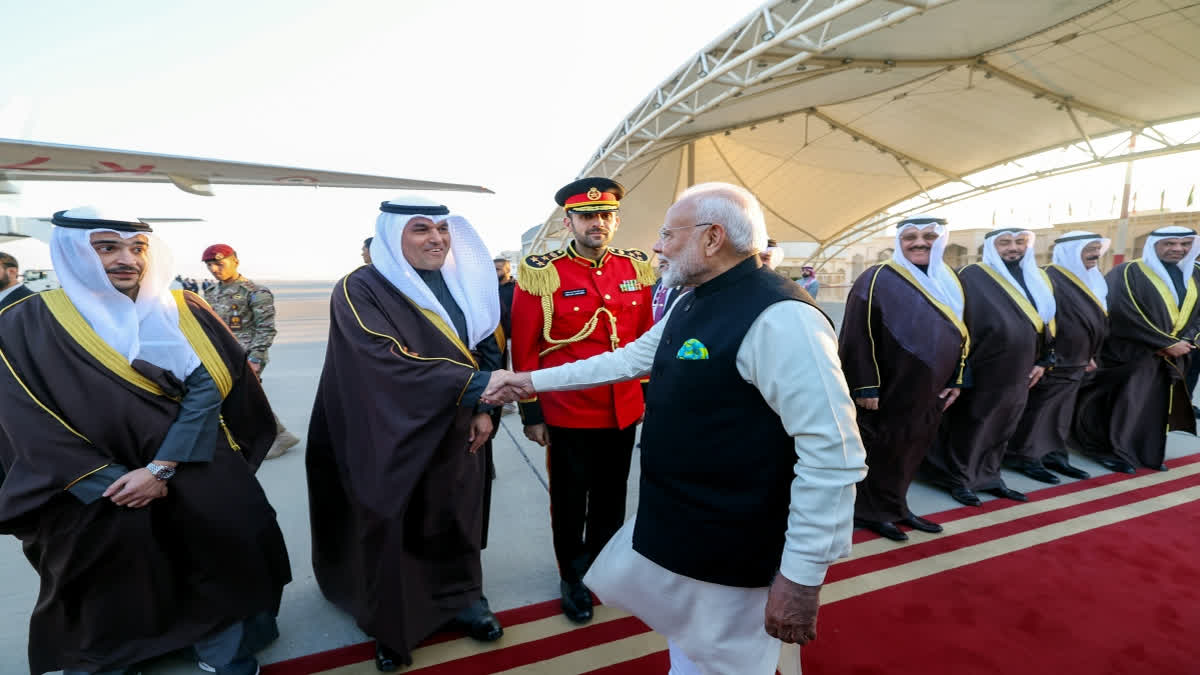 PM Modi Leaves For Home After Concluding Kuwait Visit