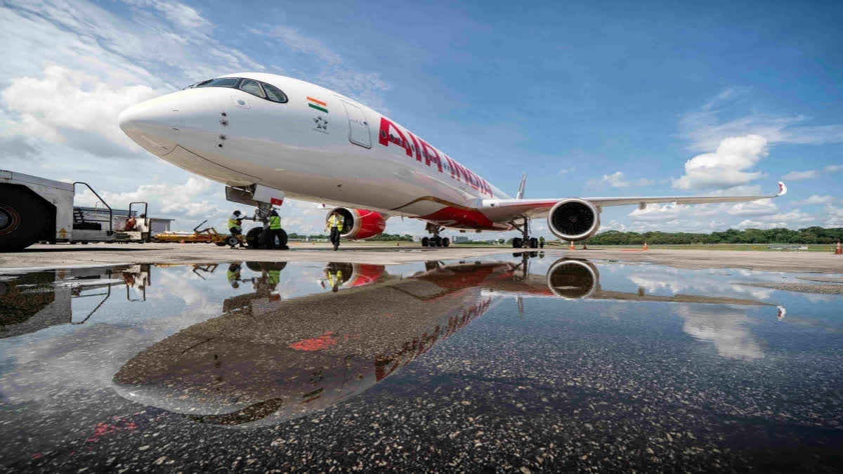 Passengers On Board Air India Flight From Copenhagen To Delhi Fight Over Armrest Space