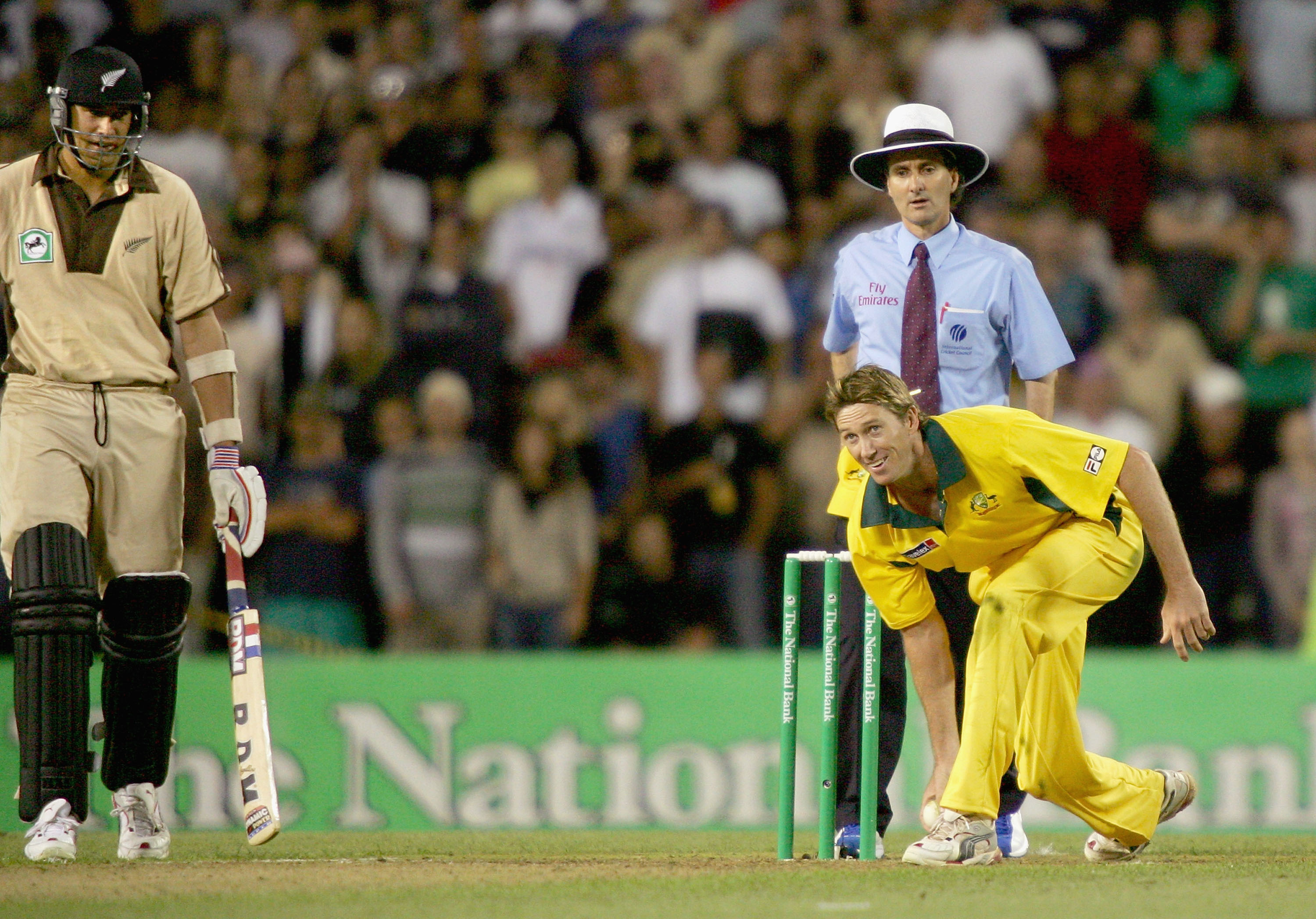 Why Glenn McGrath received red card in international cricket Glenn McGrath underarm bowling 1981 Underarm bowling incident