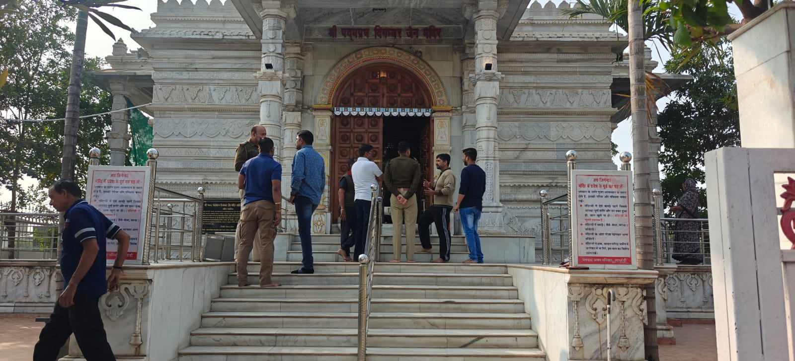 Theft in Raipur Jain temple