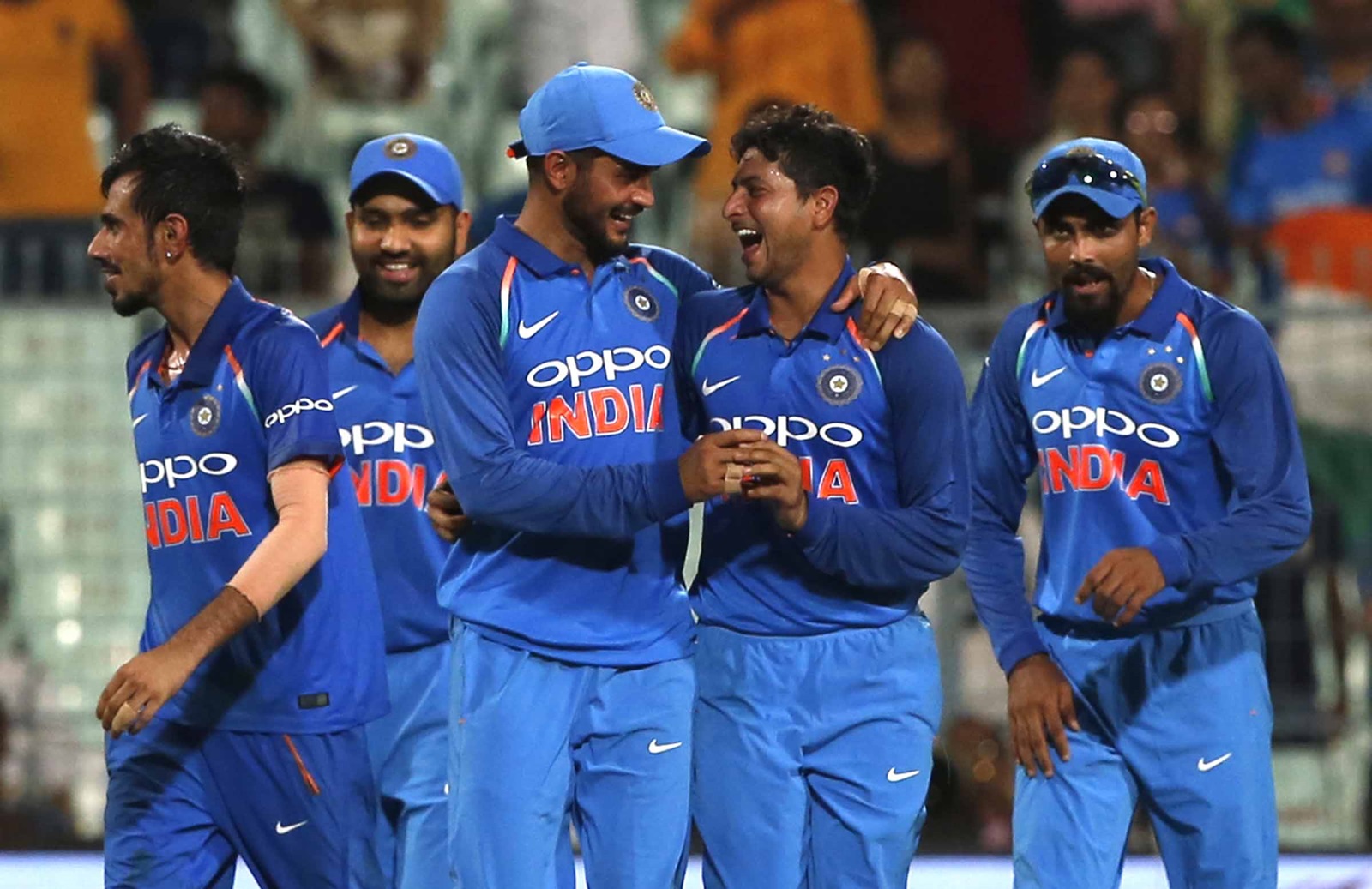 Kuldeep Yadav, hat-trick, MS Dhoni, Australia