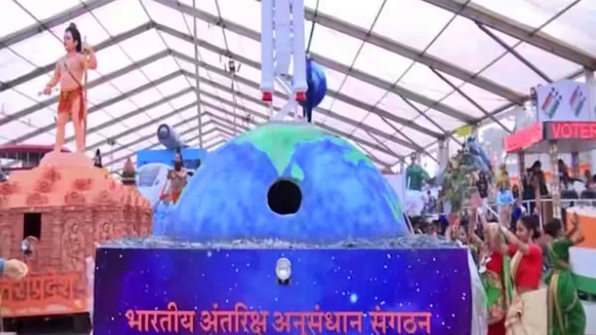 ISRO  ISRO tableau in Republic Day Parade  ഐഎസ്ആര്‍ഒയുടെ നിശ്ചലദൃശ്യം  റിപ്പബ്ലിക് ദിനാഘോഷ പരേഡ്