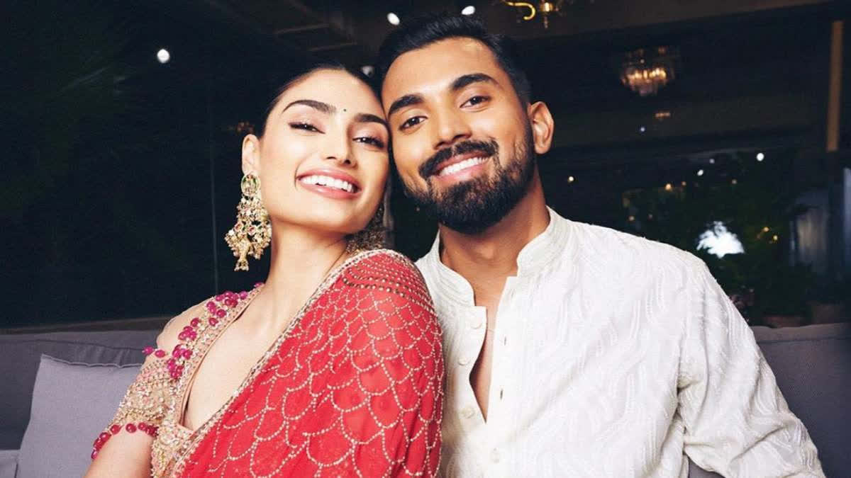 athiya shetty, kl rahuk, ahan shetty, athiya kl rahul wedding anniversary