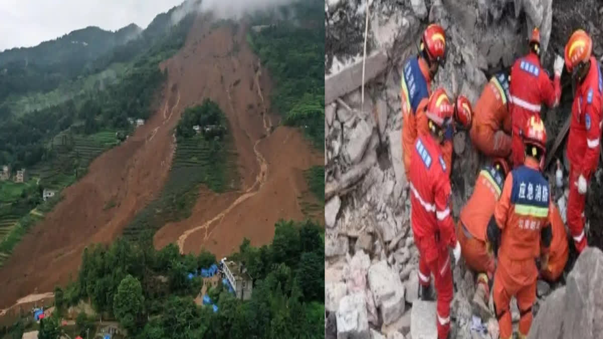 Landslide in China: Death toll rises to 11, rescue operations underway