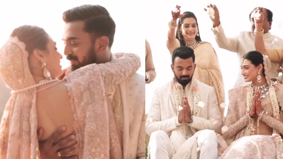 Athiya KL Rahul Wedding Anniversary