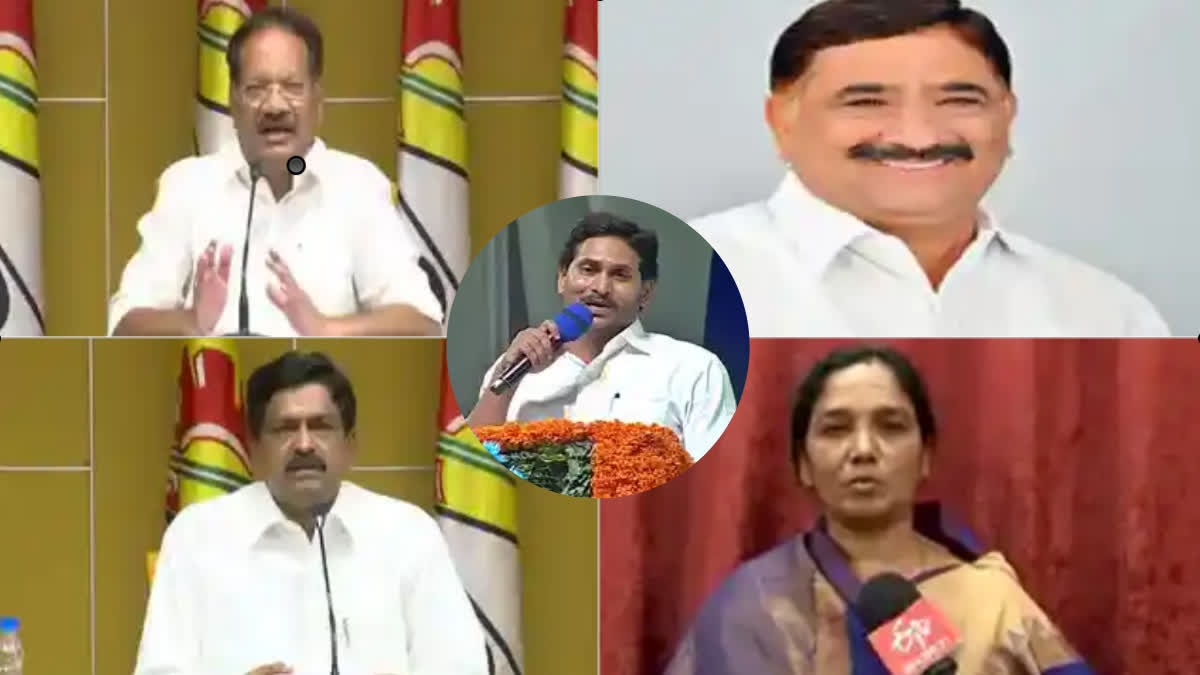 TDP leaders react on  CM Jagan Comments