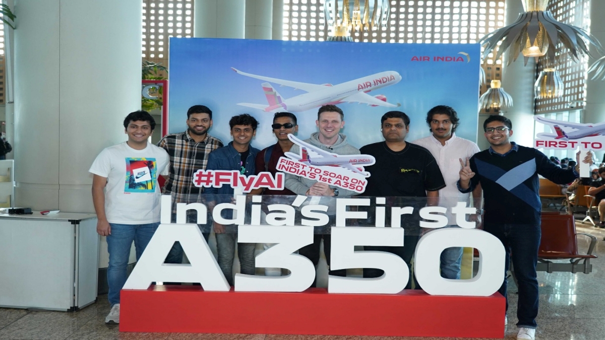 Indias first Airbus A350