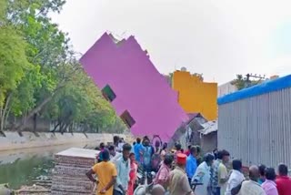 Puducherry House Collapsed  വീട് ഇടിഞ്ഞുവീണു  വീട് തകർന്നു  Puducherry House Fell Down