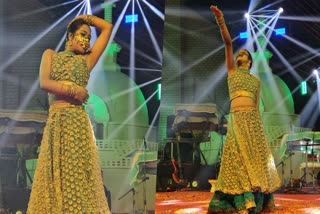 नृत्य करती आईपीएस अधिकारी पुत्री