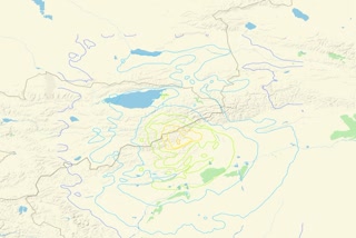 magnitude earthquake  western China  ಚೀನಾದಲ್ಲಿ ಭೂಕಂಪ  ಯಾವುದೇ ಹಾನಿ ವರದಿಯಾಗಿಲ್ಲ