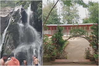 Courtallam Aintharuvi water falls