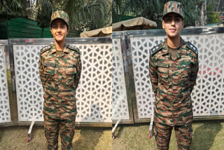 Collage: Women Army Officers Lieutenant Deepti Rana and Captain Suman Singh (Source ETV Bharat)