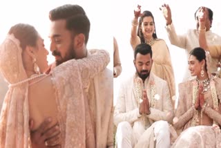 Athiya KL Rahul Wedding Anniversary