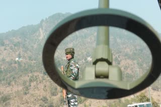 Drone surveillance on Srinagar-Jammu National Highway ahead of Republic Day