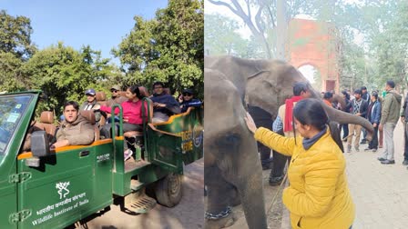 Trainee IAS officers team visited Palamu Tiger Reserve