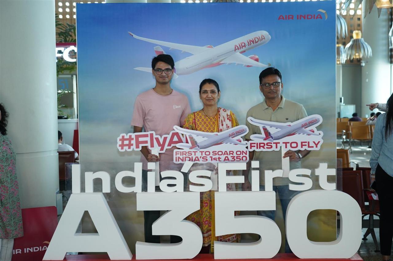 Indias first airbus aircraft