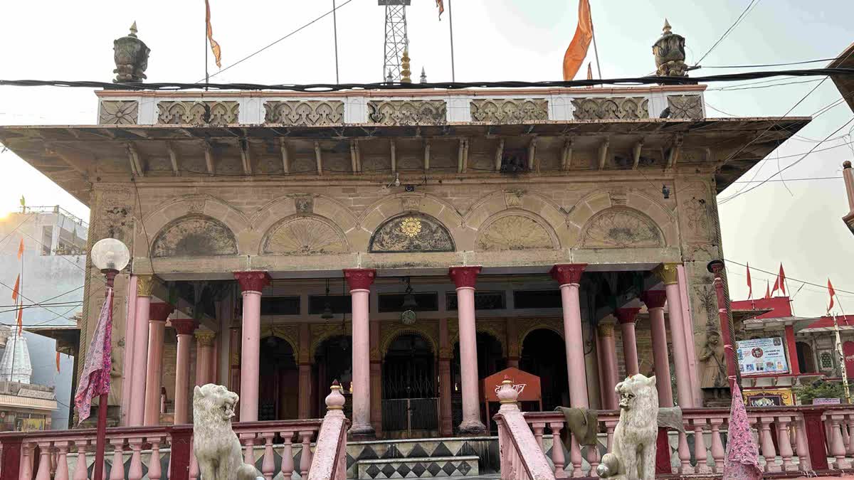 The temple of Kunwar Baba in Gwalior