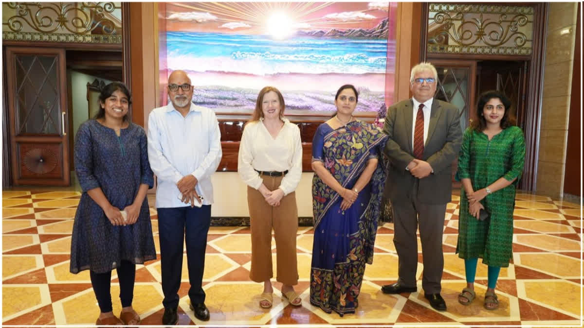 US Consul General In Hyderabad Jennifer Larson Visits Ramoji Film City