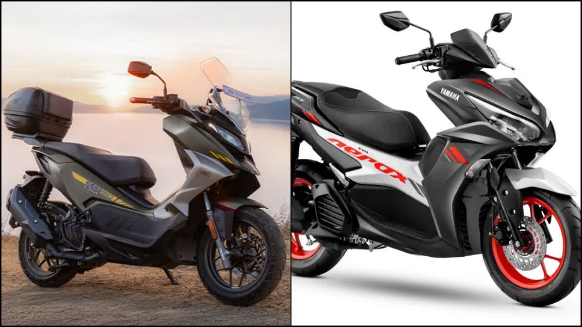 Hero Xoom 160 vs Yamaha Aerox 155