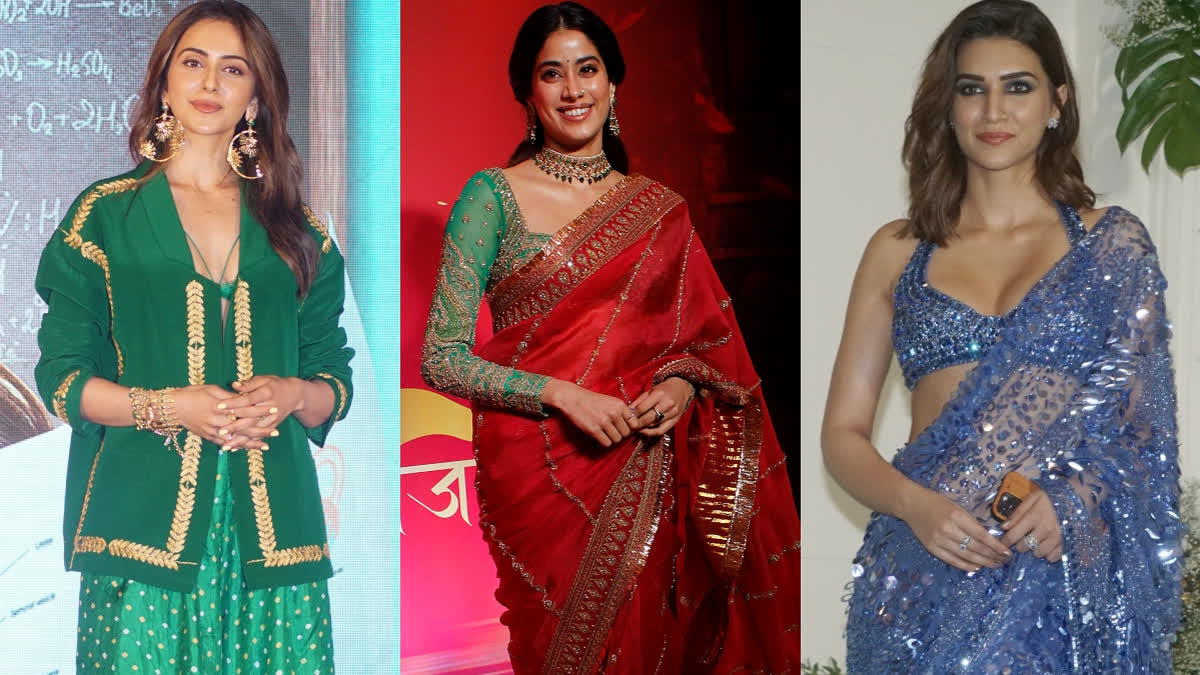 Rakul Preet Singh, Janhvi Kapoor, and Kriti Sanon