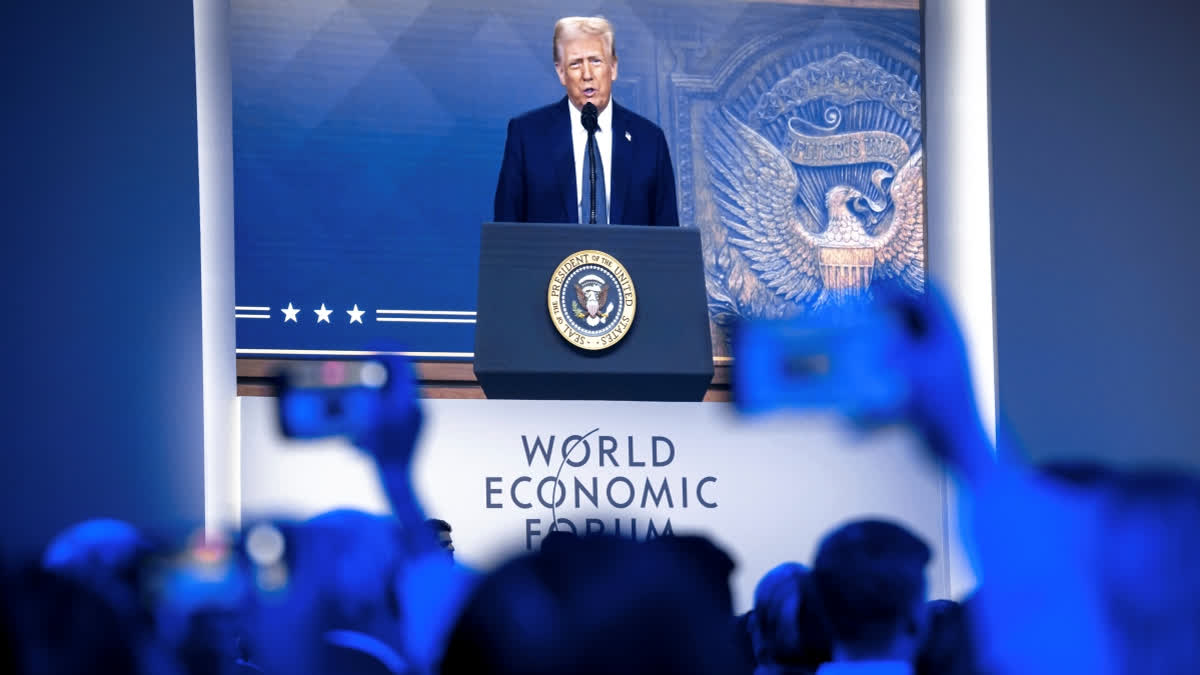 Trump Tells Davos Elite To Invest In US Or Face Tariffs