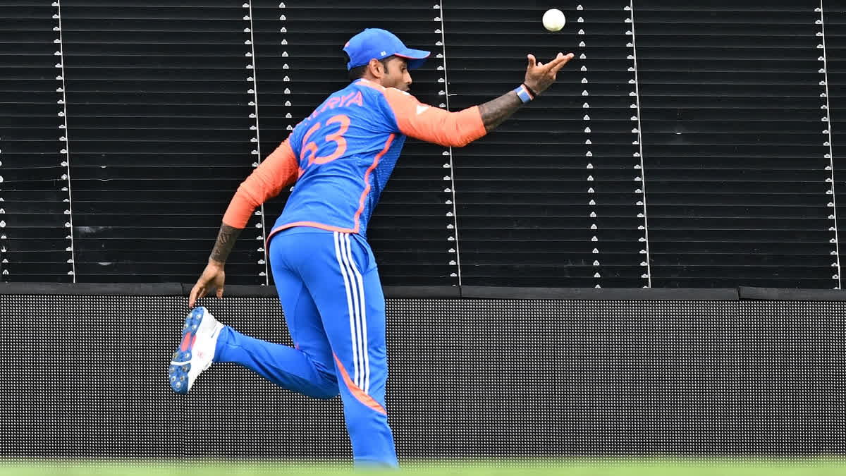 Commentator Pommie Mbangwa playfully teased fellow commentator Robin Uthappa while referencing Suryakumar Yadav’s remarkable catch from the 2024 T20 World Cup final.