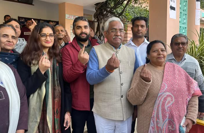 UTTARAKHAND BODY ELECTION VOTING