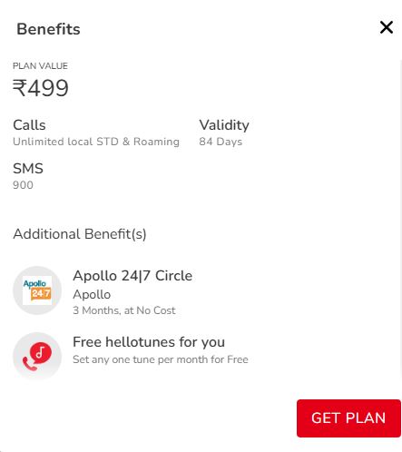 Airtel Rs 499 New Plan