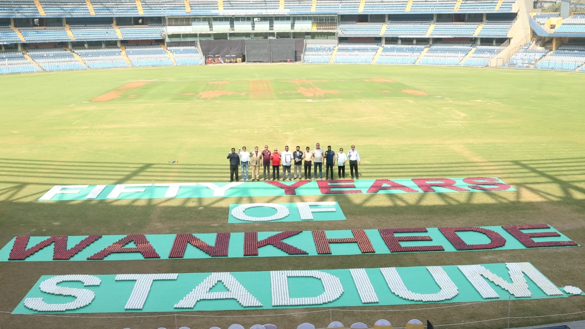 The Mumbai Cricket Association scripted history by creating the new Guinness World Record for the 'Largest Cricket Ball Sentence' during Wankhede Stadium's 50 Years Celebration.