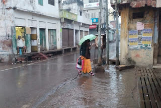 raining in Bharatpur