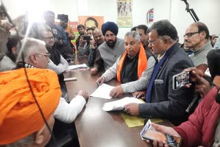 Sat Sharma Files Nomination For J&K BJP President Post; Elections Tomorrow