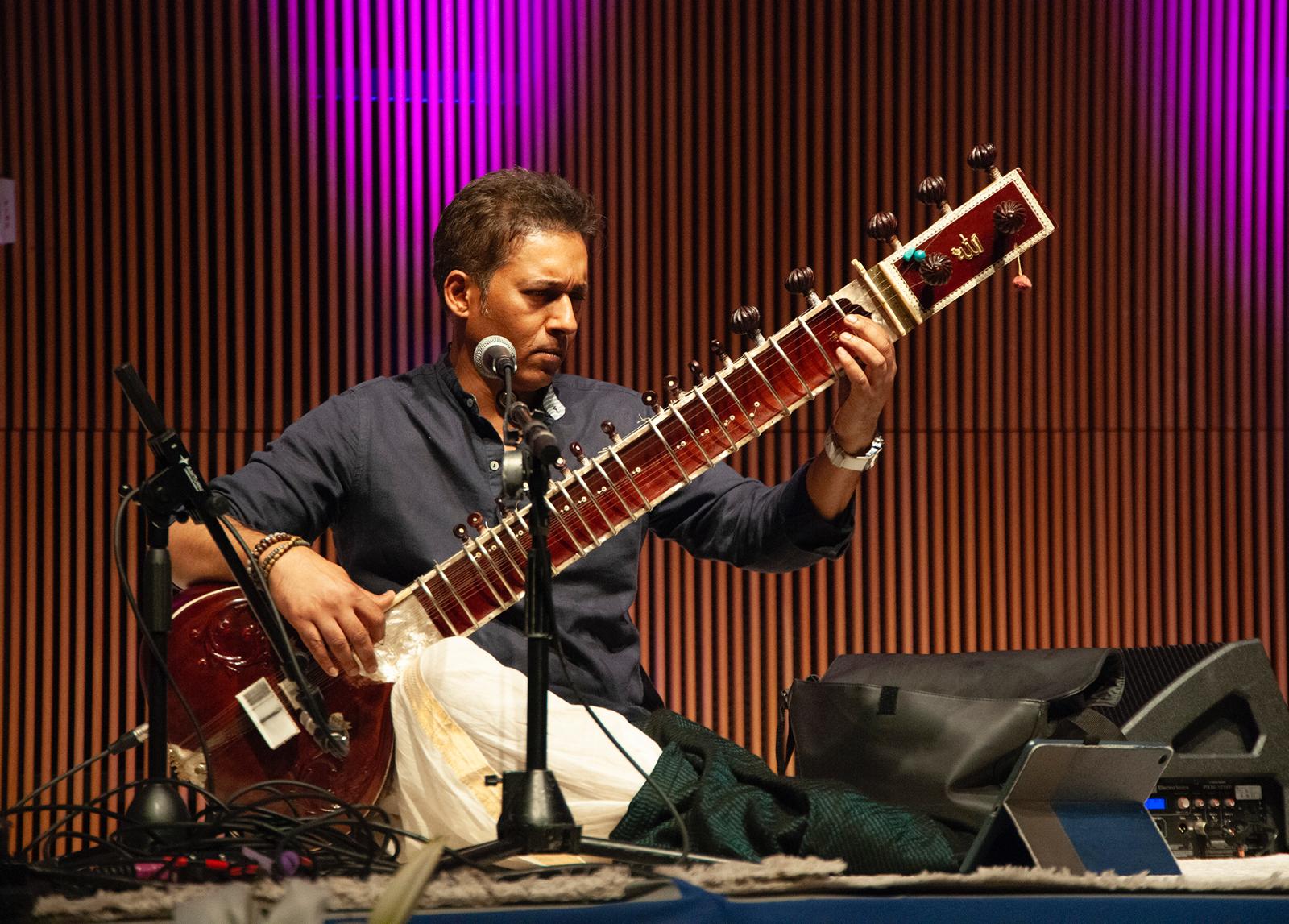 Hidayat Husain Khan spills on inspiration and challenges behind his full-fledged sitar rendition of National Anthem in an emailer with ETV Bharat's Minal Rudra.