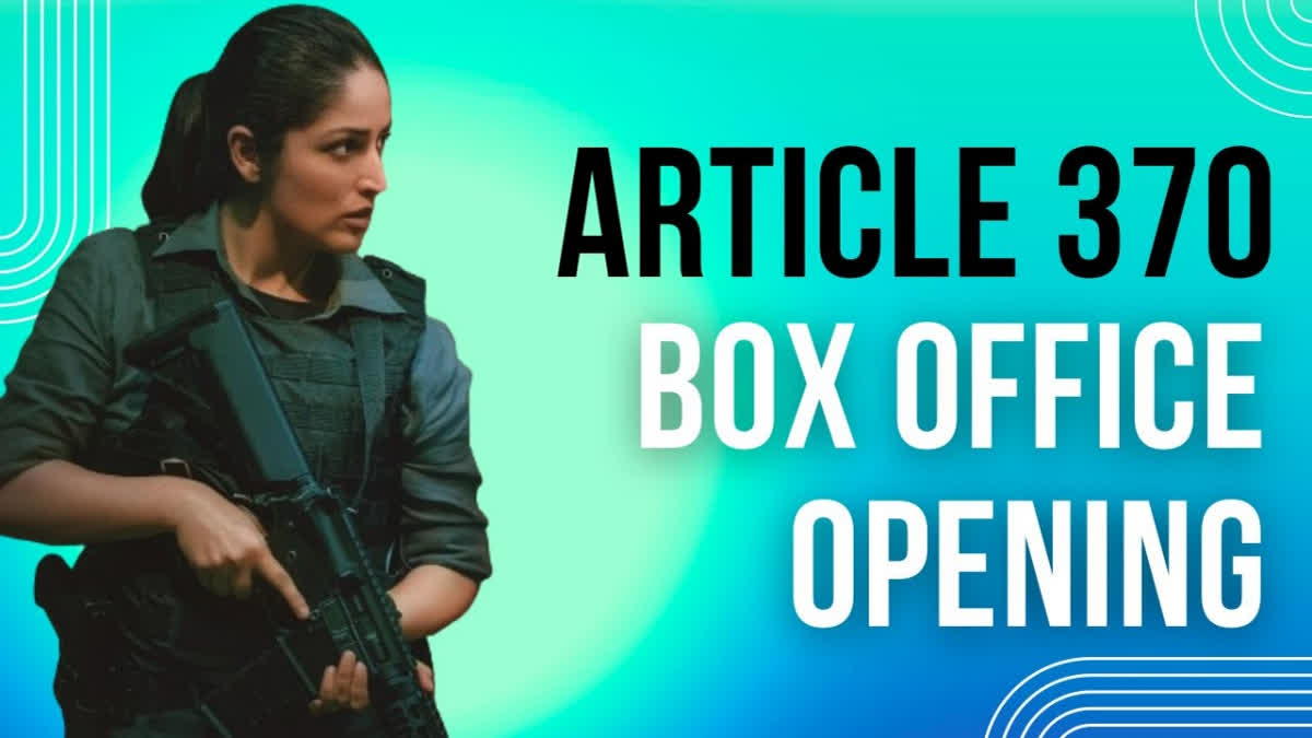 Article 370 Box Office Opening: Yami Gautam and Priyamani's Film off to a Good Start