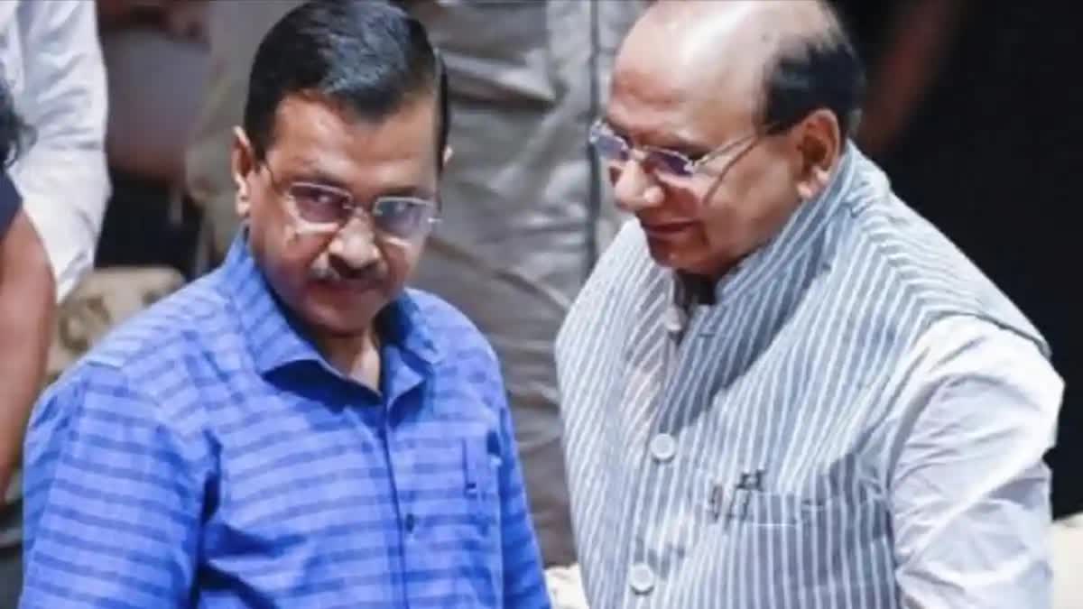 LG ने CM केजरीवाल को लिखा पत्र