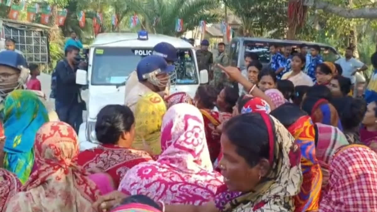 Protest in Sandeshkhali