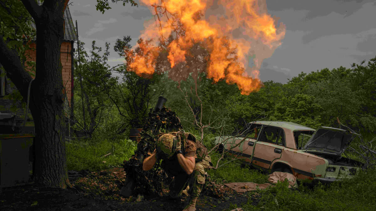 The second year of Ukraine’s fight against Russia’s full-scale invasion brought no respite for Ukrainian soldiers or civilians. Associated Press photographers documented the past 12 months of death and destruction, agony and grief — as well as the glimpses of joy — that are staples of life during war.