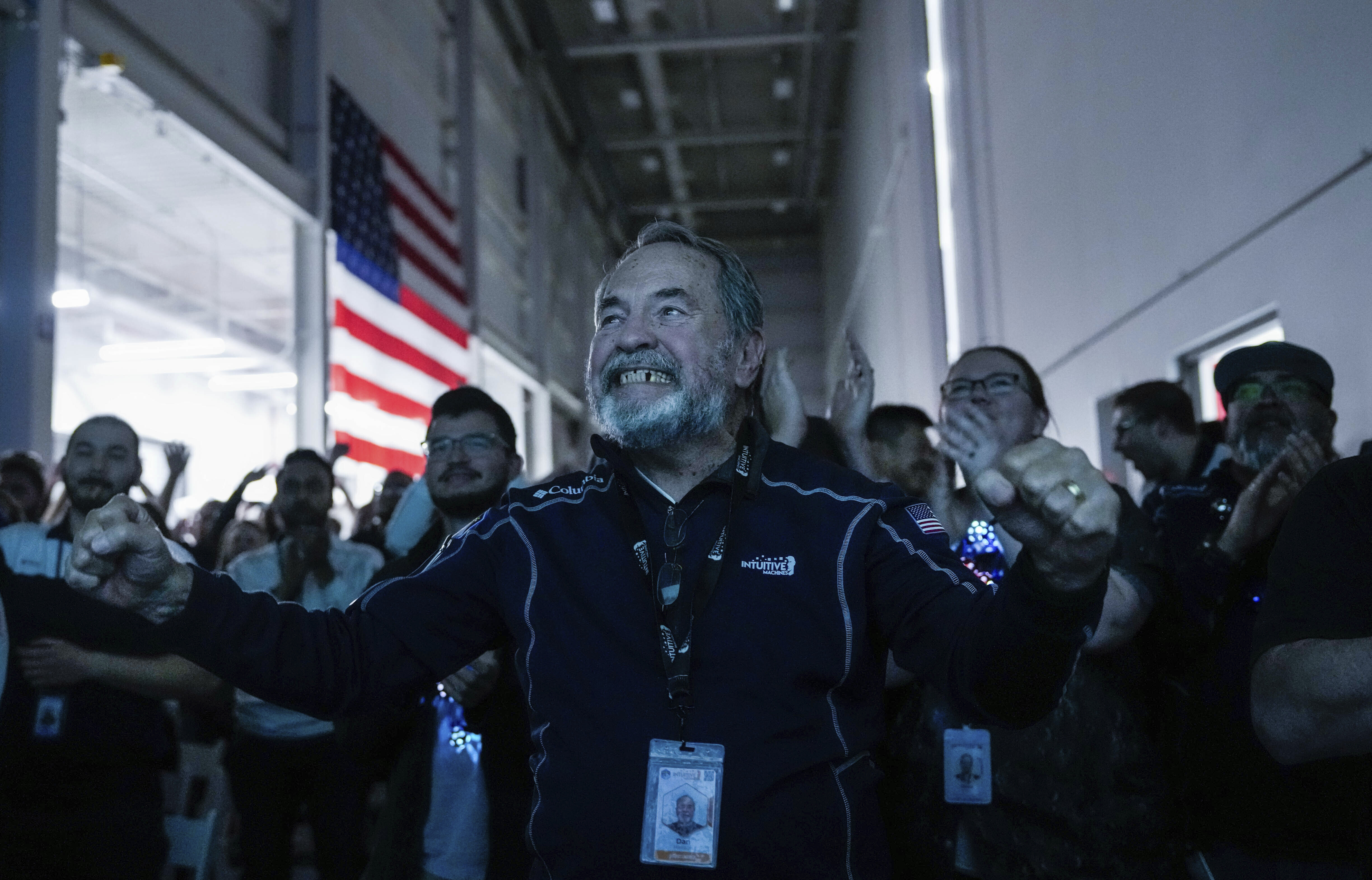First Private Moon Lander Touches Down Surface