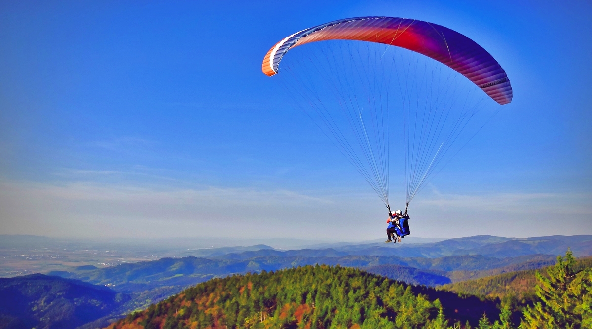 paragliding mandi, Paragliding In Himachal