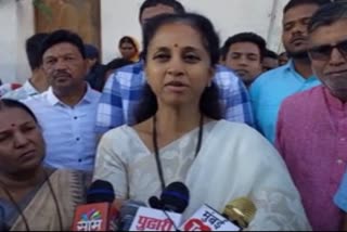 MP Supriya Sule in Pune