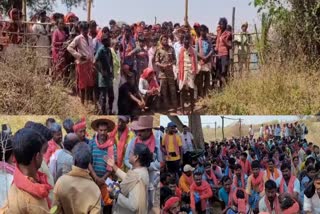 Srisailam_Devotees_Agitation_in_Nallamala_Forest