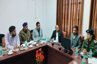 Pauri And Bijnor DM Meeting