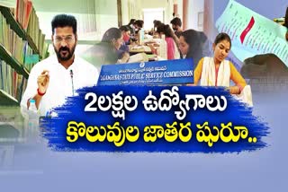 CM Revanth Focus on Jobs Recruitment