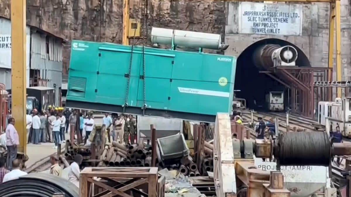 Telangana Tunnel Collapse: Rescue Ops Continue On Day 2, NDRF Advances Deeper