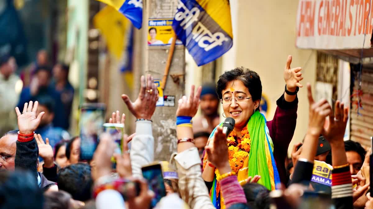 Atishi Leader of Opposition in Delhi Assembly