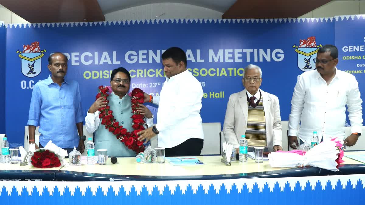 OCA President Pankaj Lochan Mohanty