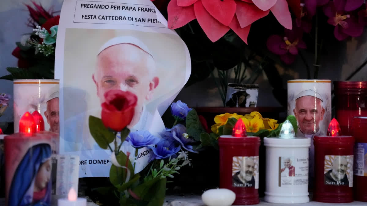 'He Is A Special Person For All Of Us': Prayers For Pope Francis Outside Hospital